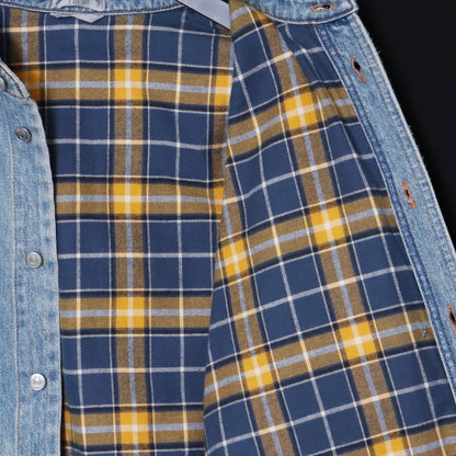 DIOR 25SS Cotton Denim Overshirt Indigo Shirt Size 39