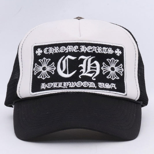 CHROME HEARTS OLD TRUCKER CAP Black Size F