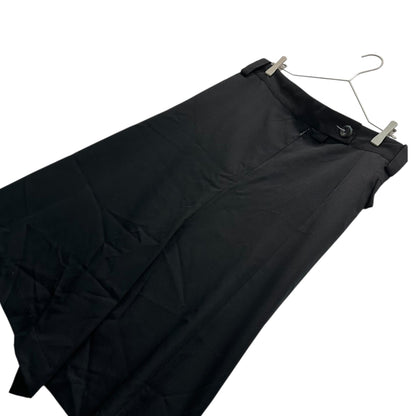 Y's Wool Gabardine Big Flap Pocket Skirt Size 2