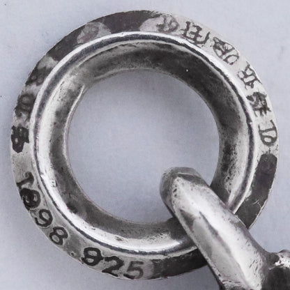 CHROME HEARTS #5 Dagger Charm Necklace Silver Size #5