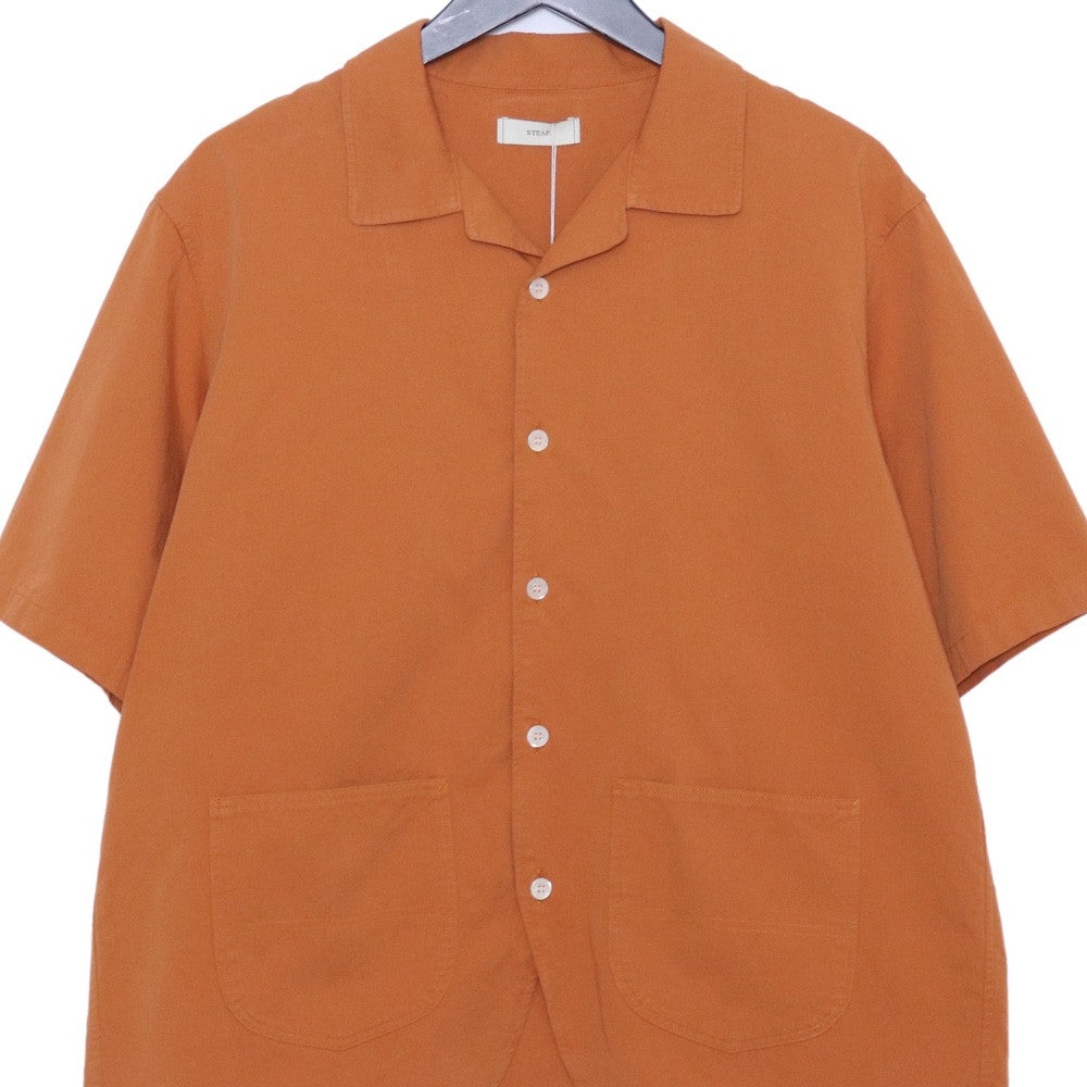 STEAF 26SS Radiance Work Short Sleeve Shirt Beige Size L