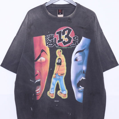 SAINT MICHAEL 26SS Black Neighbor #13 SS T-Shirt Size XXL