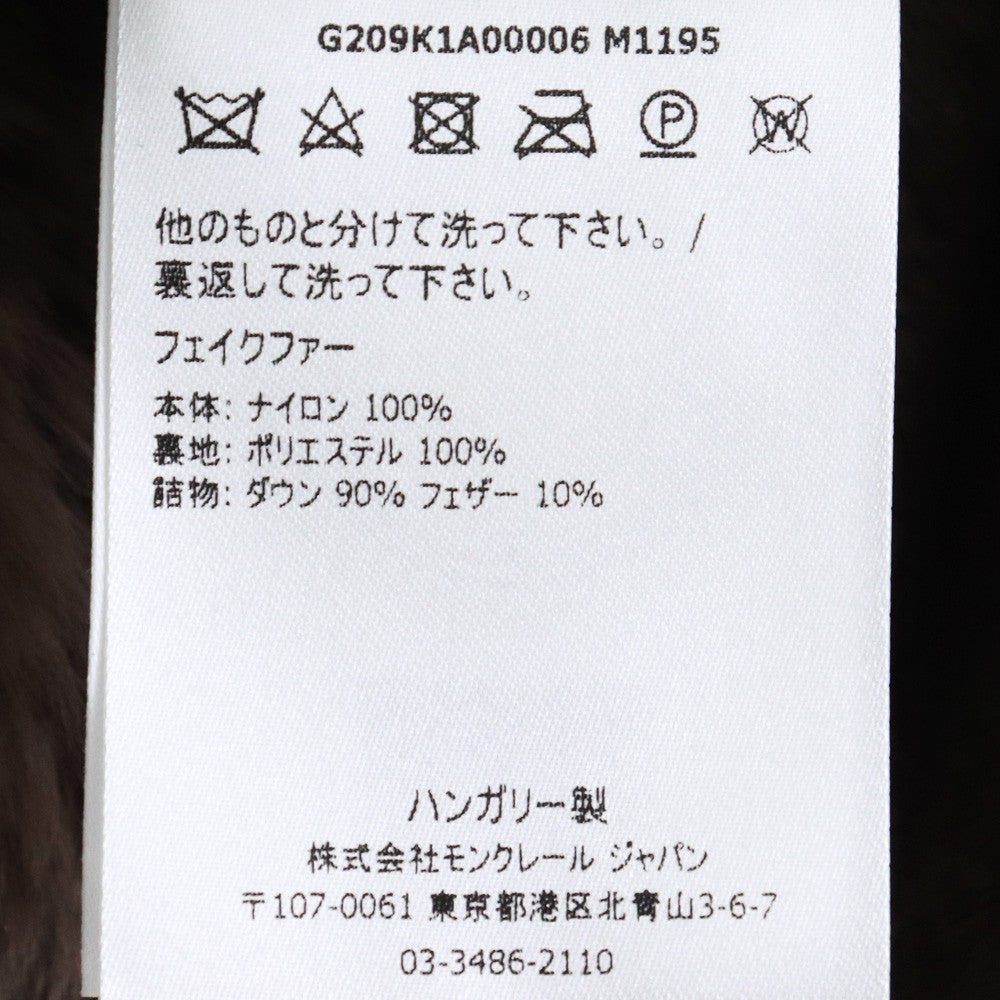 MONCLER GENIUS × HYKE 21AW Lema Jacket Beige Size 2