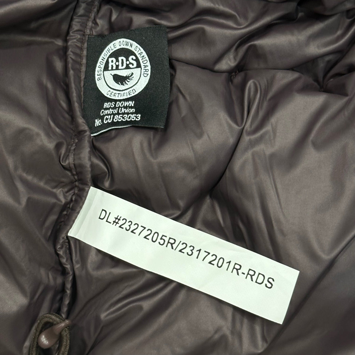 THE NORTH FACE WL Nuptse Down Vest Brown Size KIDS L