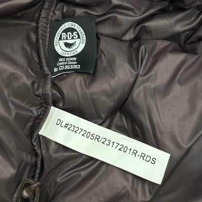 THE NORTH FACE WL Nuptse Down Vest Brown Size KIDS L