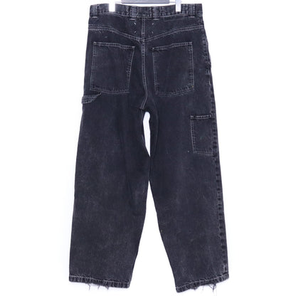 MAISON MARGIELA 23AW Black Painted Jeans Size 30