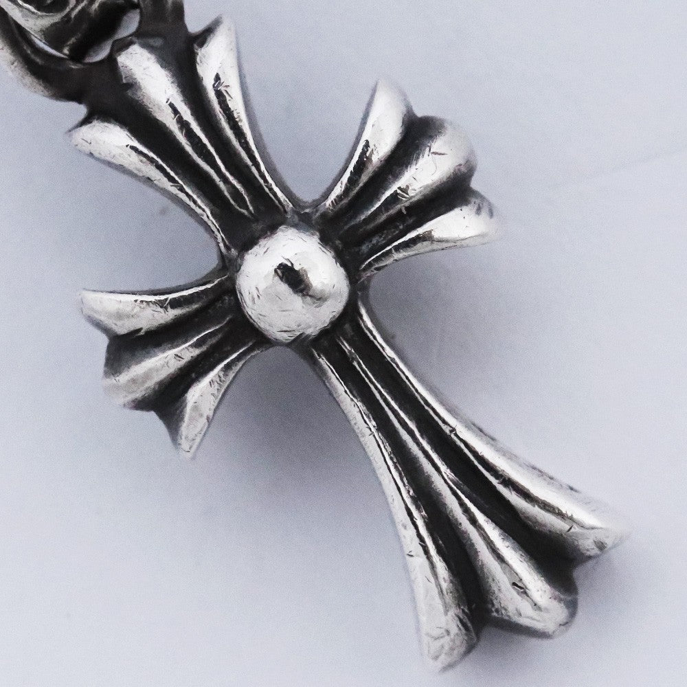 Chrome Hearts Babyfat CH Cross Charm Silver Size F