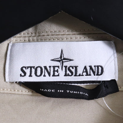 STONE ISLAND Full Zip Shirt Jacket Sand Size XL