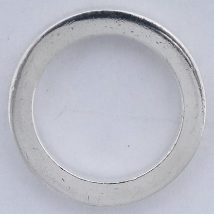 CHROME HEARTS 3mm Spacer Plain Ring Silver Size ONE SIZE