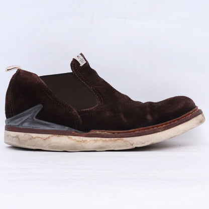 VISVIM GORNERGRAT-FOLK Suede Chelsea Boots Brown Size 9