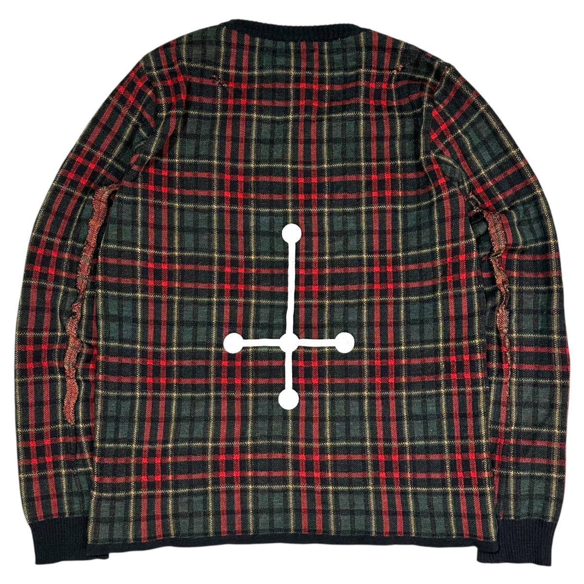 UNDERCOVERISM 02AW Witch's Cell Tartan Knit Size M