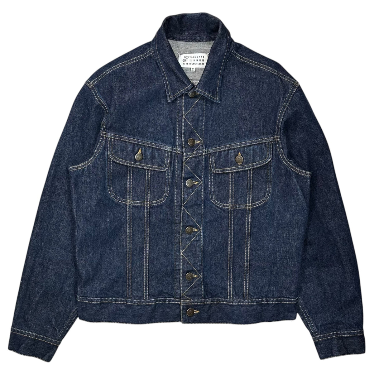 MAISON MARGIELA 22AW Tracker Denim Jacket Indigo Size 44