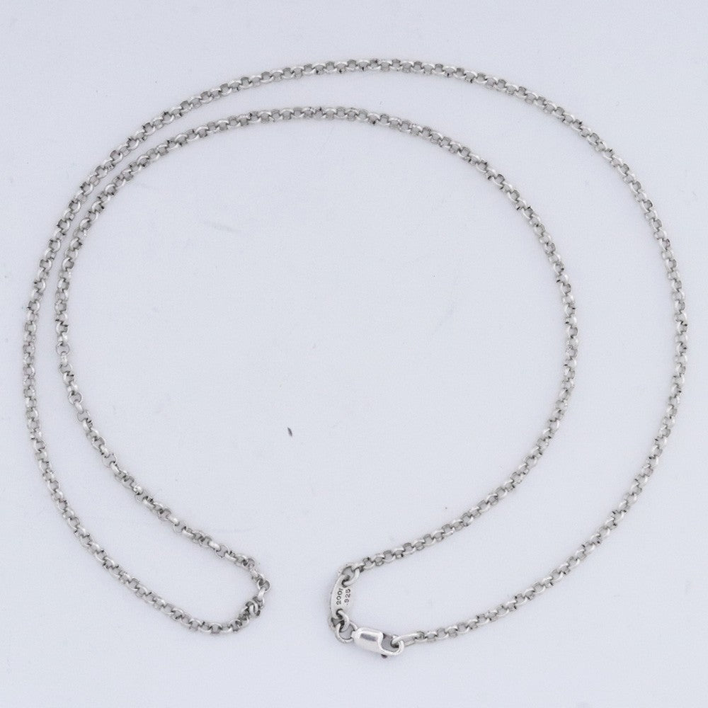CHROME HEARTS Roll Chain 20inch Silver Size ONE SIZE