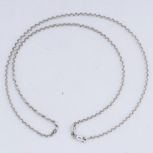 CHROME HEARTS Roll Chain 20inch Silver Size ONE SIZE
