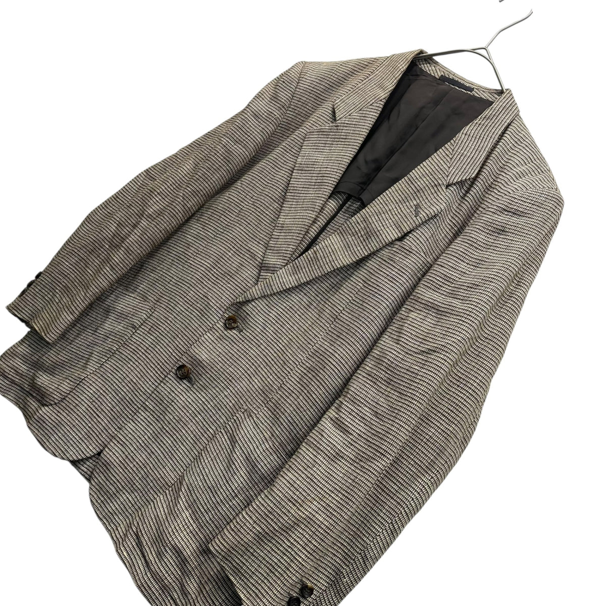 COMME des GARCONS HOMME 80s Linen 2B Jacket Multi Size S