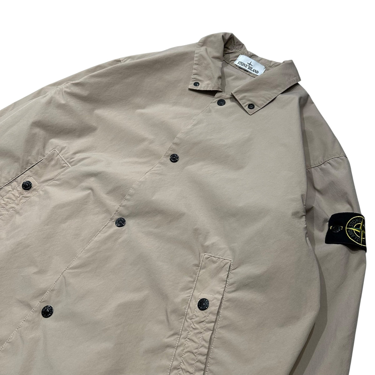 STONE ISLAND 25SS Light Compact Touch Jacket Beige Size M