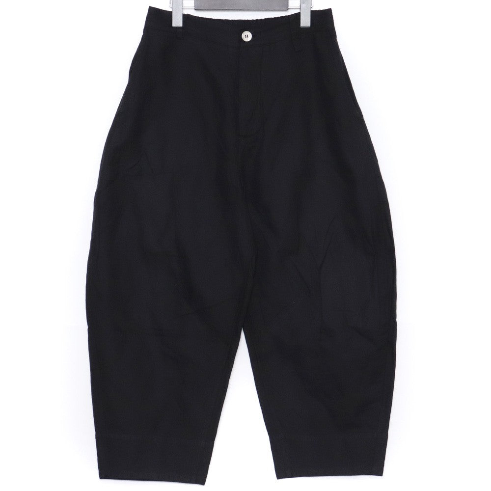 TOOGOOD 24SS Tinker Trouser Crumpled Pants Black Size S