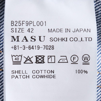 MASU 25AW MB Baggy Indigo Denim Jeans Size 42