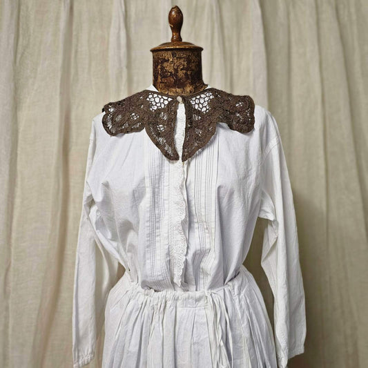 Euro vintage Floral Batten Antique Brown