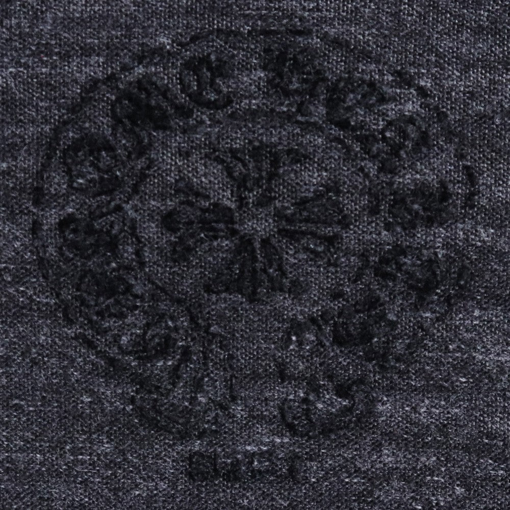 Chrome Hearts OLD T-BAR V-Neck Back Gray T-Shirt Size L