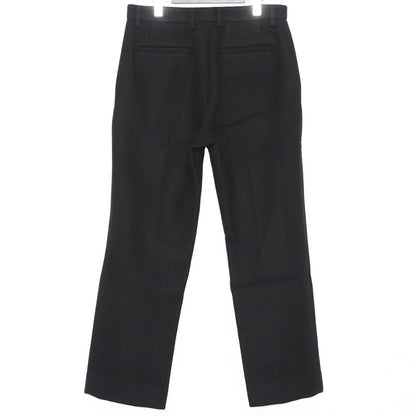WE11DONE Straight Fit Suit Metal Ring Pants Black Size M