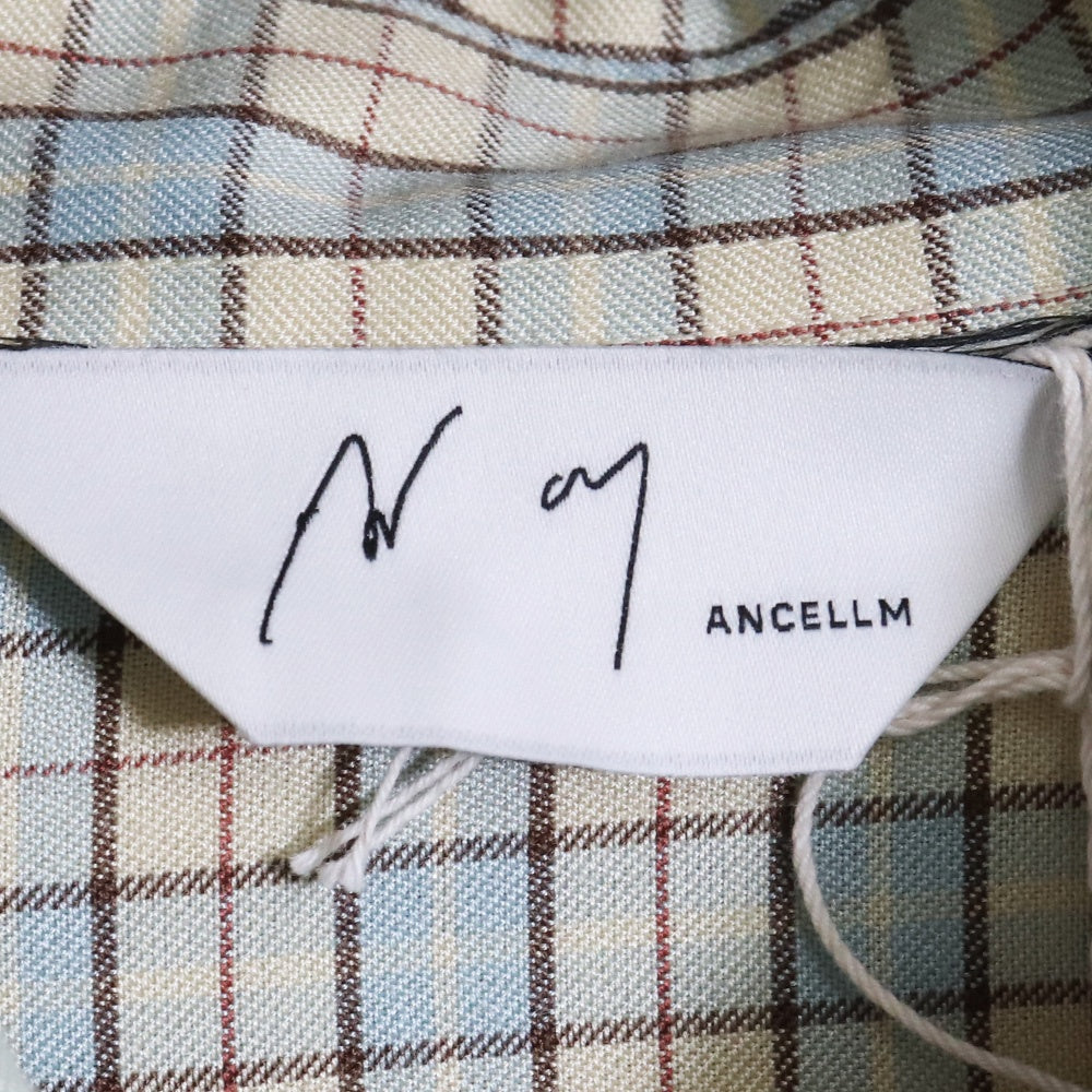 ANCELLM 26SS Nel Check Over Work Shirt Multicolor Size 1