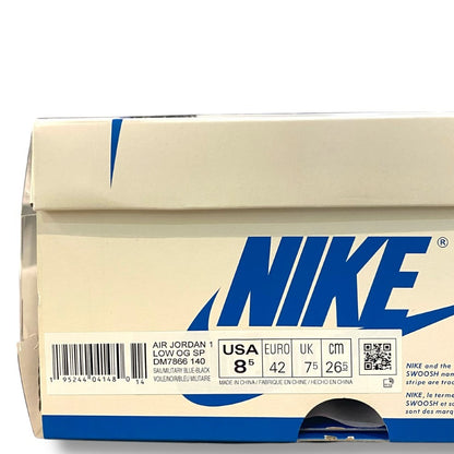 Fragment Design Travis Scott AJ1 Low Sneakers Size 26.5cm