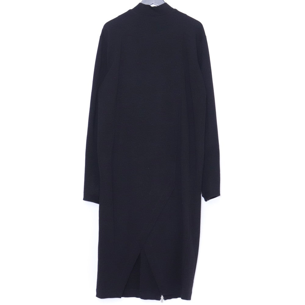 THAMANYAH Longline Sweat Blouson Jacket Black Size 44