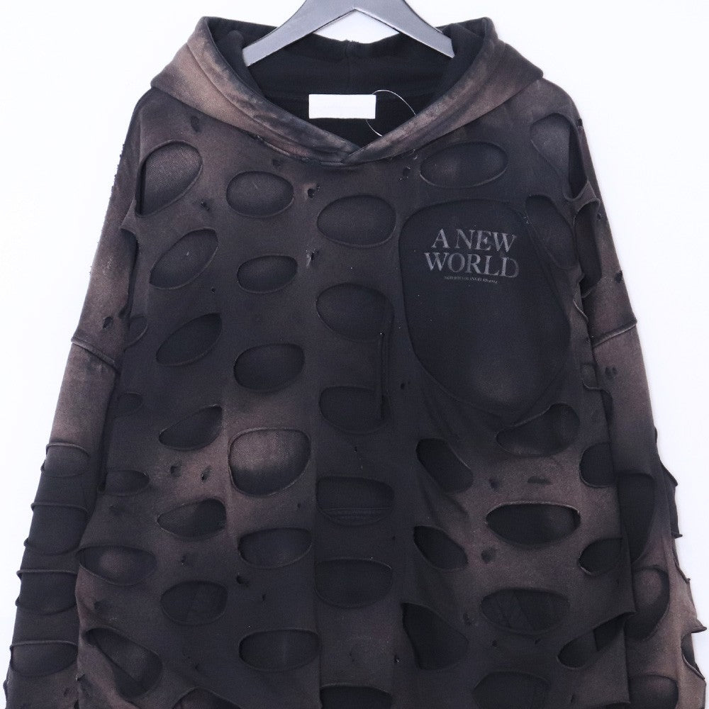 ALEXANDER DIGENOVA 25SS New World Hoodie Black Size 2