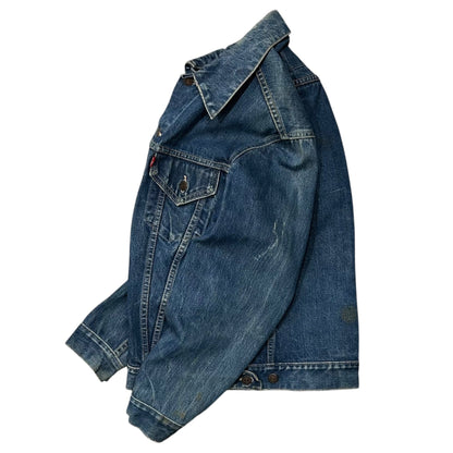 Levi's 60s Vintage 558 Big E Long Jacket Indigo Size 38