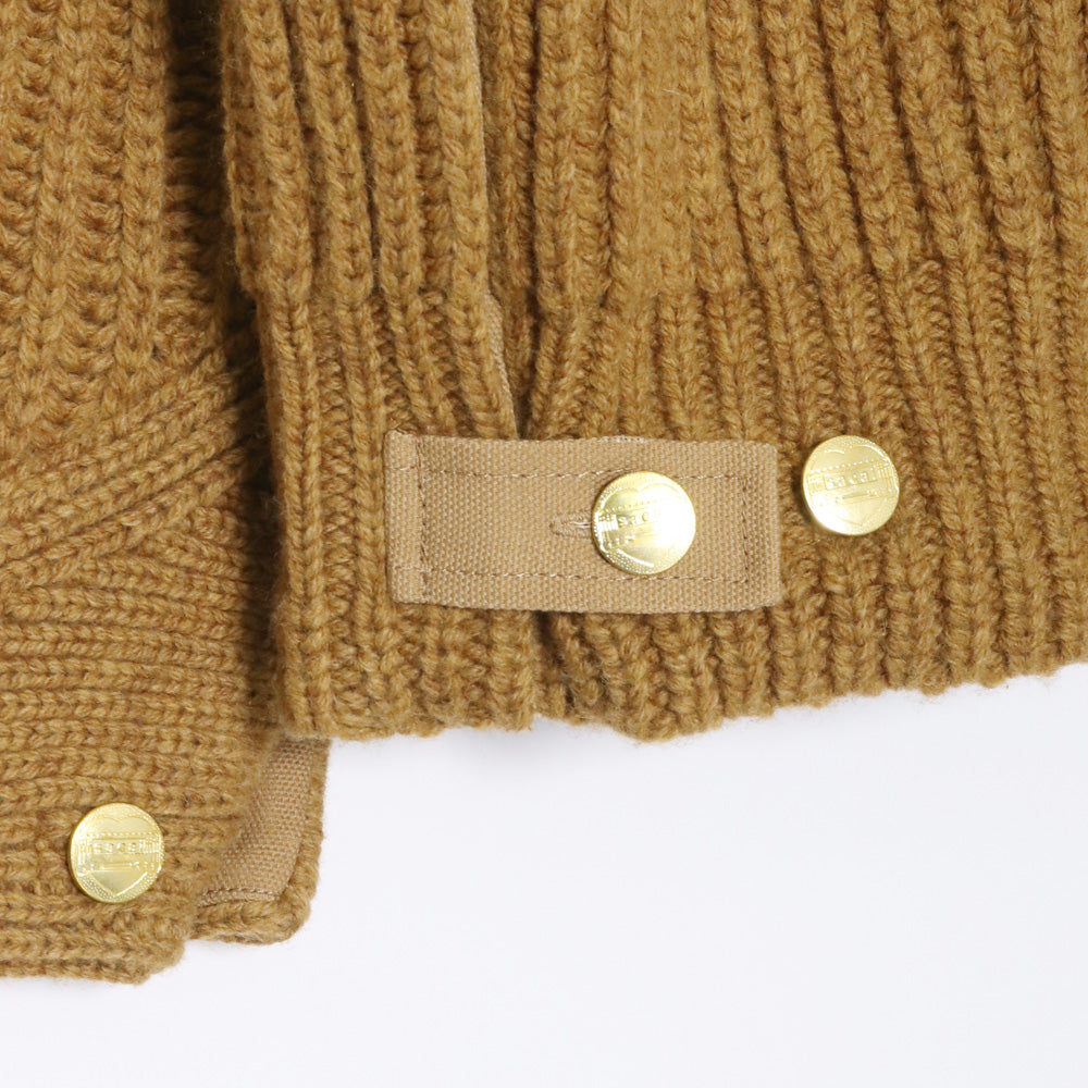 Carhartt Wip Sacai x 23AW Knit Pullover Detroit Beige Size 4