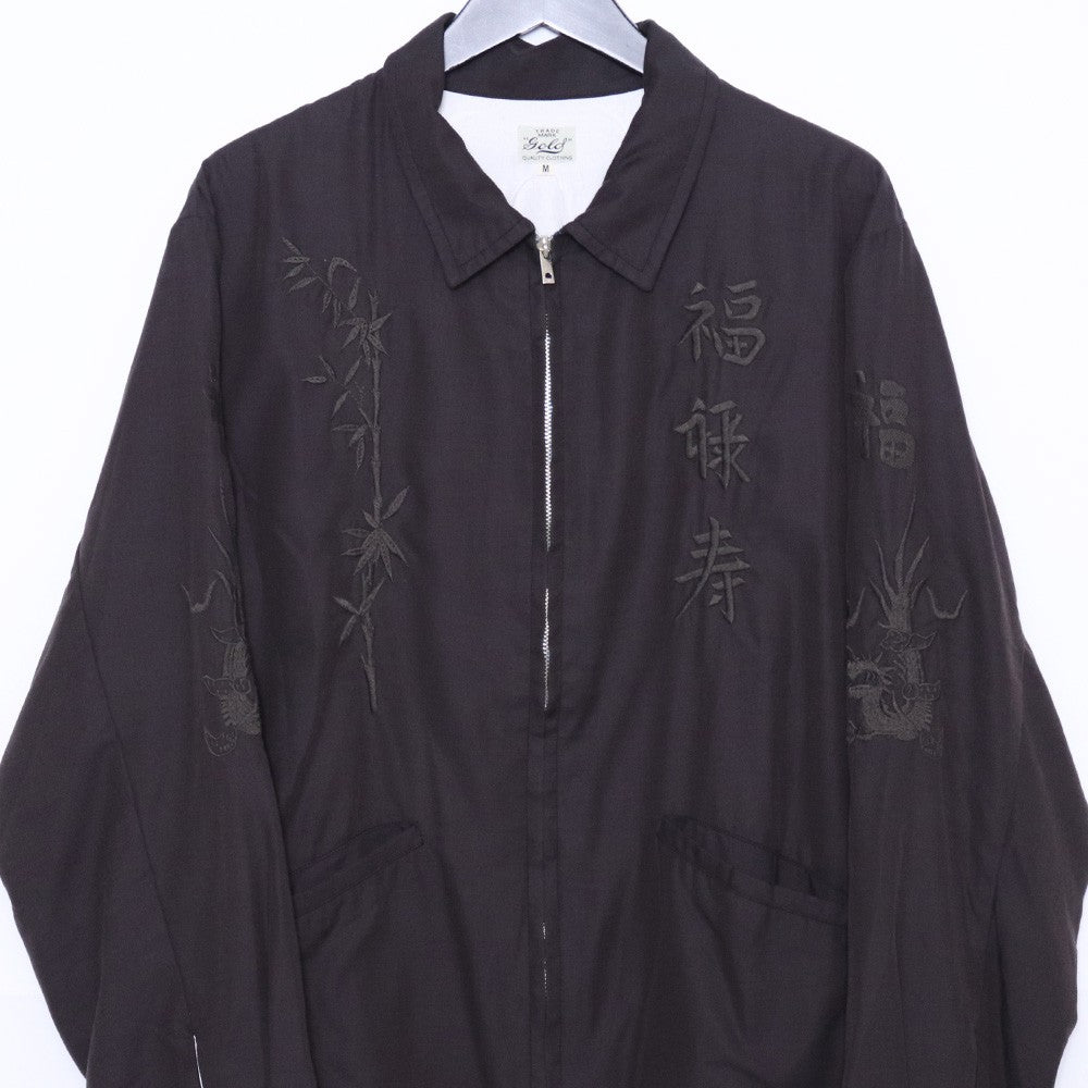 GOLD ONLY Ark Fukurukuju Vietnam Jacket Aged Black Size M
