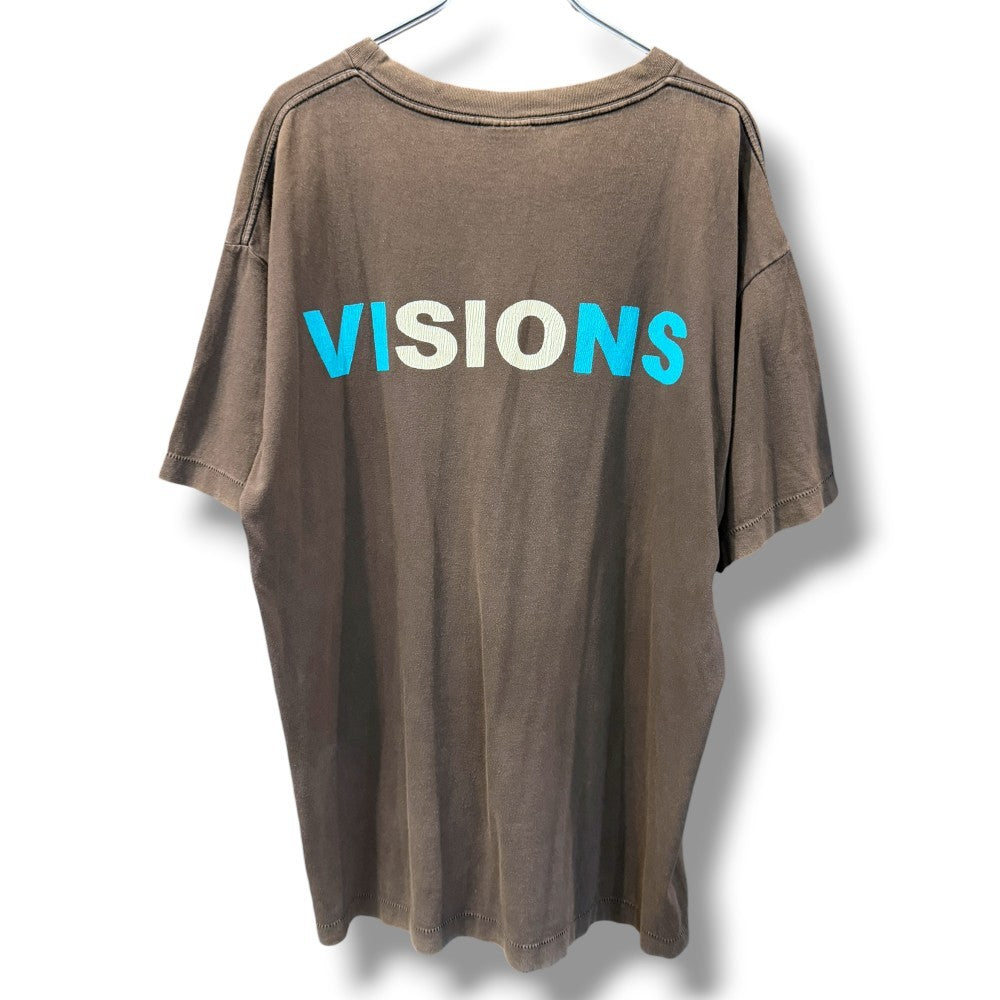 SAINT MICHAEL 21SS Vision Vintage T-Shirt Black Size XL