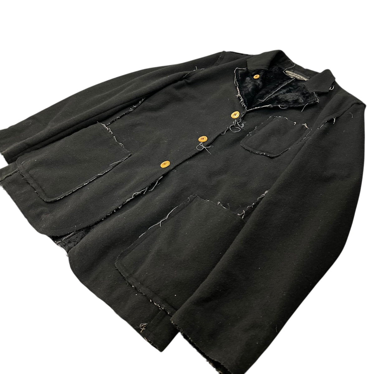 COMME des GARCONS HOMME PLUS 02AW Jacket Black Size S
