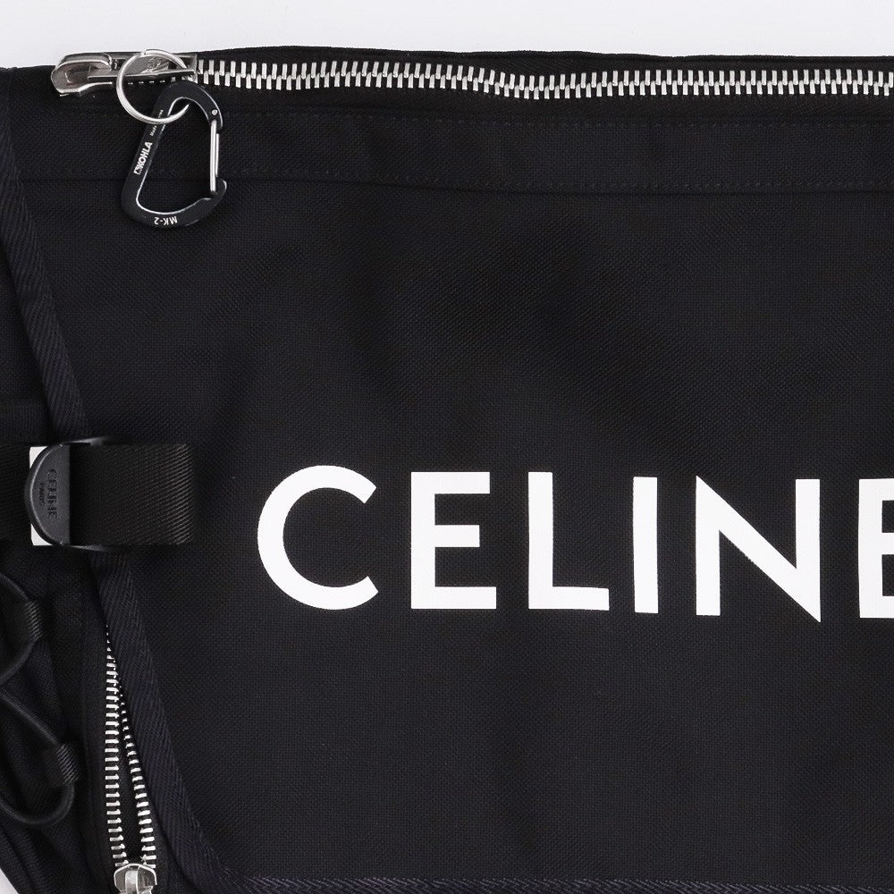 Celine Medium Trekking Messenger Bag Black Size F