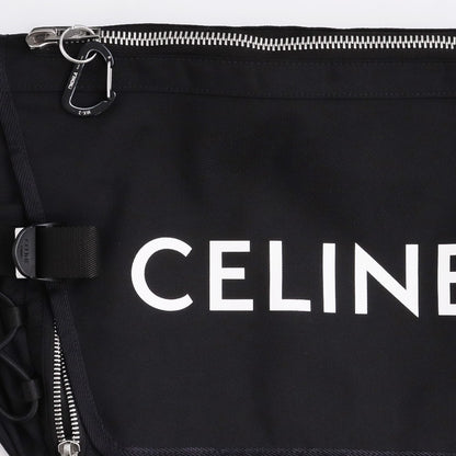 Celine Medium Trekking Messenger Bag Black Size F
