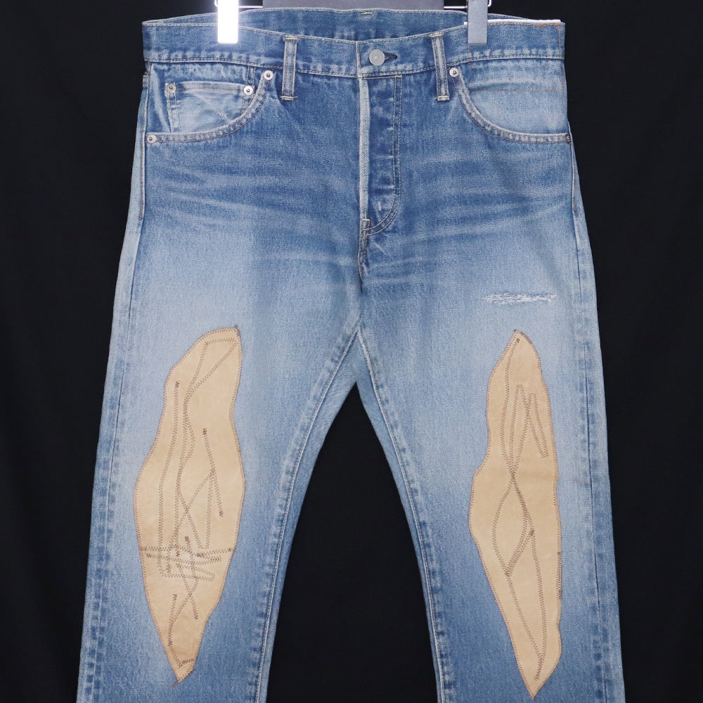 Visvim 20AW SOCIAL SCULPTURE DAMAGED-23 Jeans Size W32 × L28