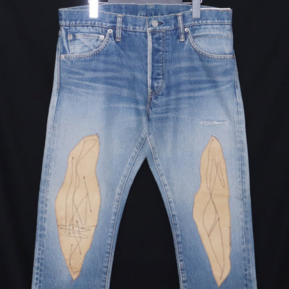 Visvim 20AW SOCIAL SCULPTURE DAMAGED-23 Jeans Size W32 × L28