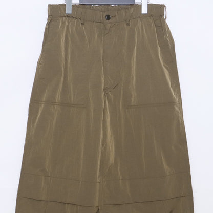 SASQUATCHFABRIX. 25SS Nylon Cargo Pants Olive Size M