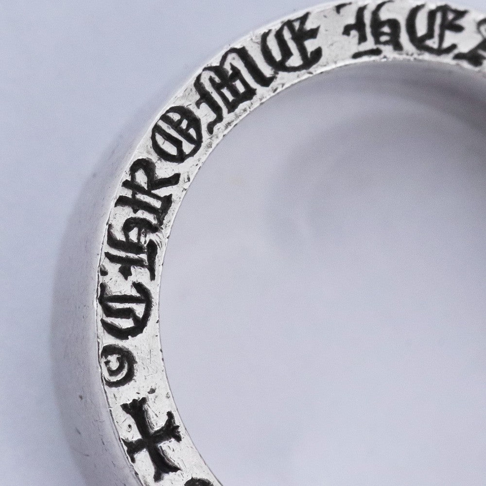 CHROME HEARTS 6mm Spacer Ring Silver Size ONE SIZE