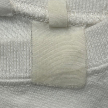 GOODENOUGH 90s Line-Blocked S/S T-Shirt White Blue