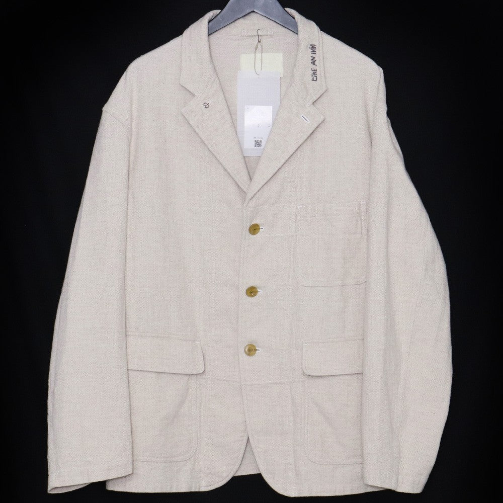 Innat 25SS Tailored Drivers Jacket Beige Size 2