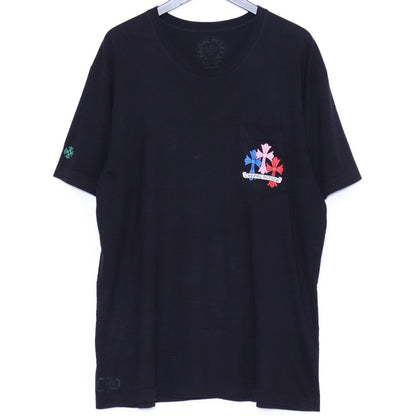 CHROME HEARTS Multi-Color Cemetery T-Shirt Black Size XL