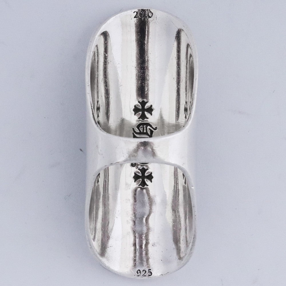CHROME HEARTS CANNOLI DAGGER Silver Ring Size ONE SIZE