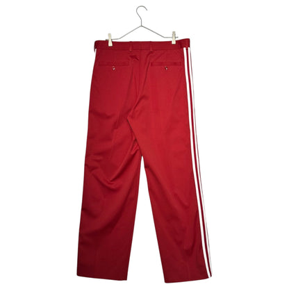 GUCCI x adidas Trefoil Jacquard Slacks Red Size 50
