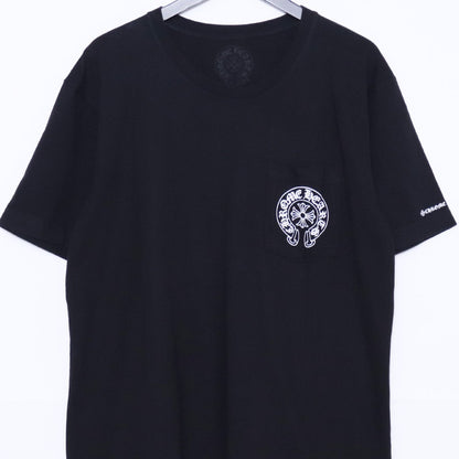 Chrome Hearts HORSESHOE Pocket T-Shirt Black Size L