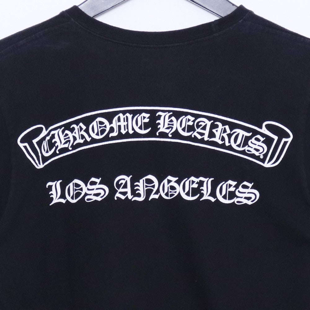 Chrome Hearts Los Angeles Scroll Label T-Shirt Black Size S