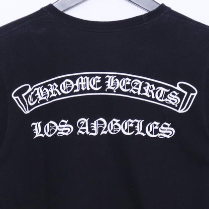 Chrome Hearts Los Angeles Scroll Label T-Shirt Black Size S