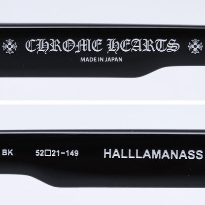 Chrome Hearts HALLLAMANASS Black Sunglasses 52-21-149