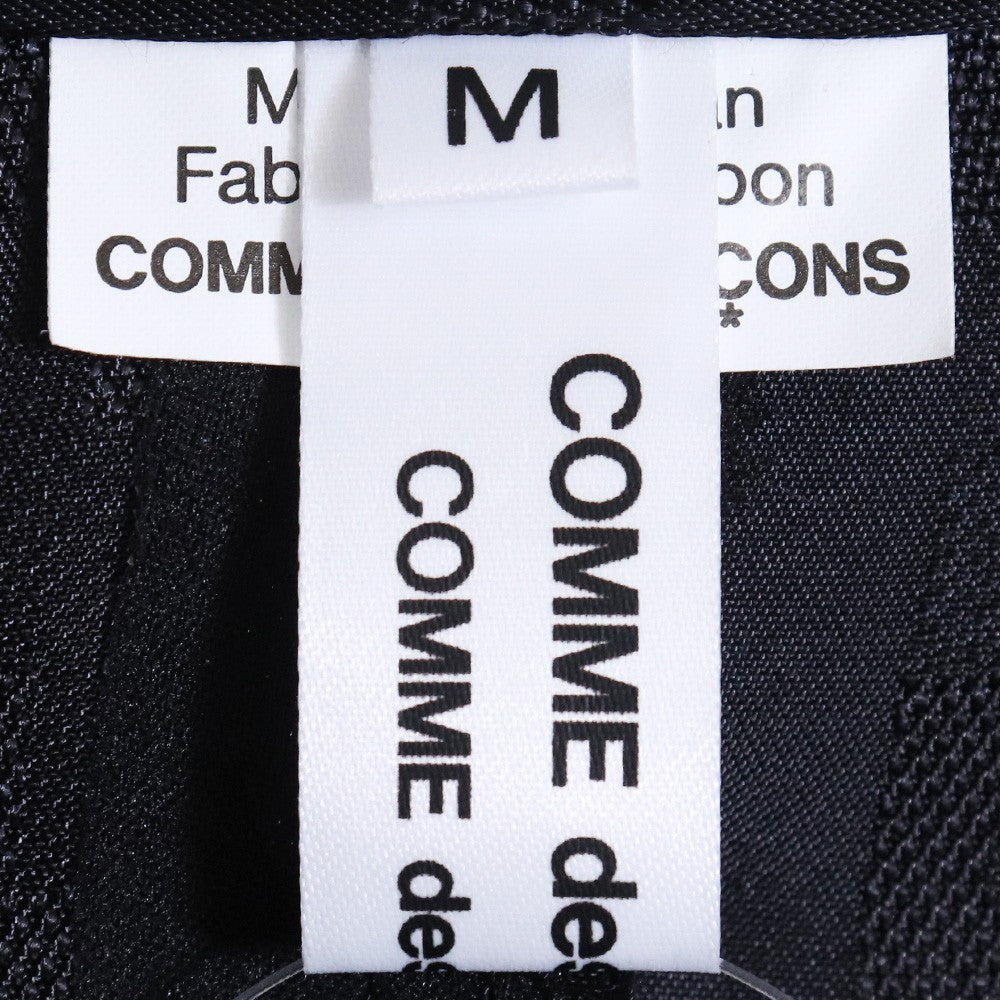 COMME DES GARCONS Lyocell High Collar Black Size M